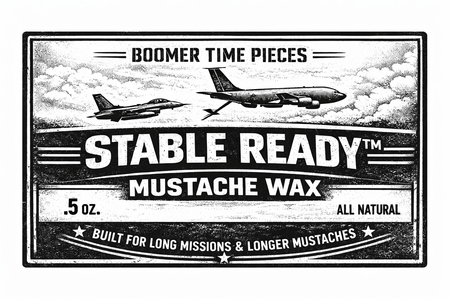 STABLE READY Mustache Wax